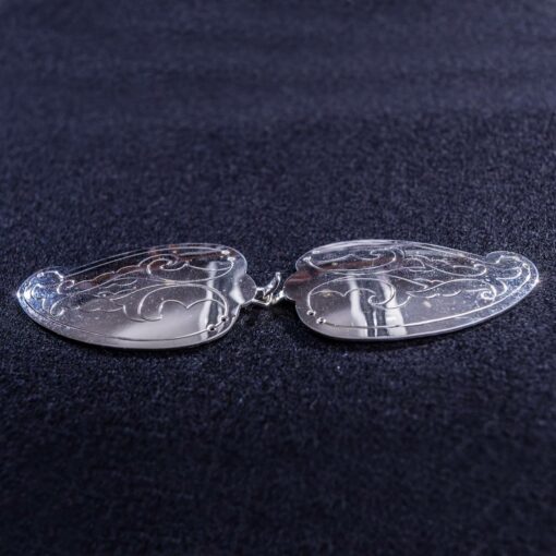 Hørsdal Håndgravert Sølvspenne - Hasla