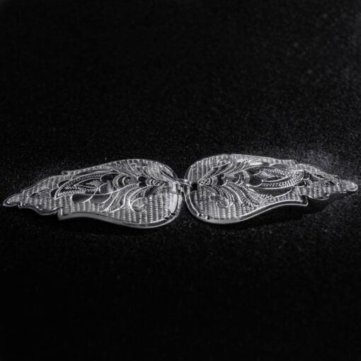 Hurv Håndgravert Sølvspenne - Hasla