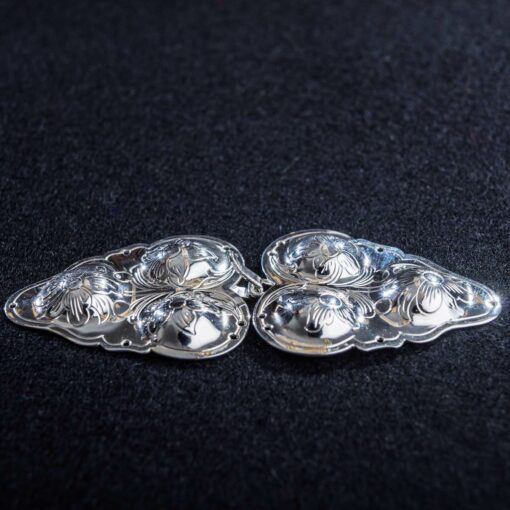 Slettås Håndgravert Sølvspenne - Hasla