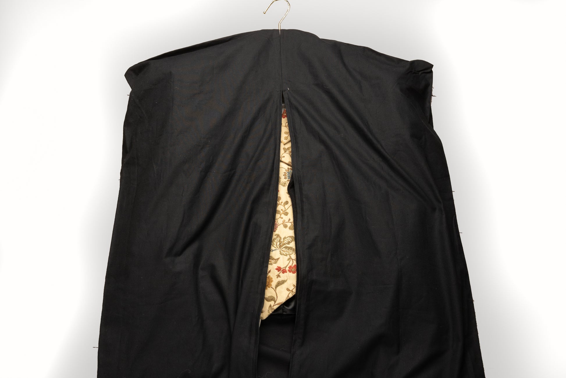 oppbevaringspose i sort bomull