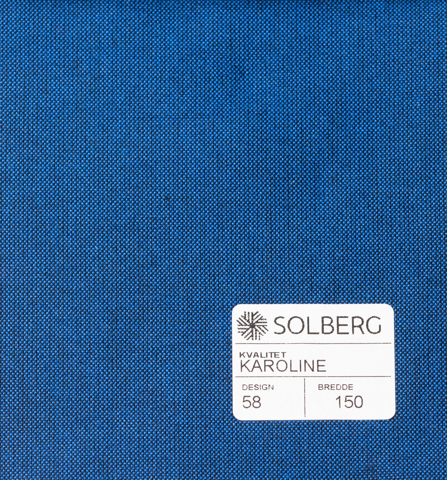 Karoline 58 Understakkstoff. Blått