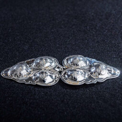 Slettås Håndgravert Sølvspenne - Hasla