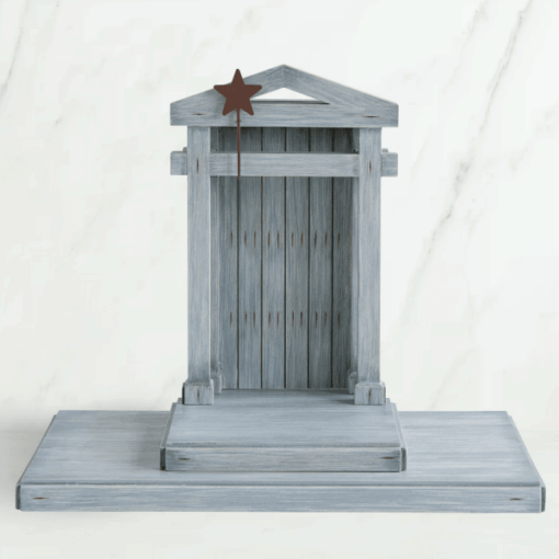 Stall til julekrybbe - Willow Tree