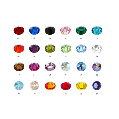 Fjellrosa Sølje med Lauv og Krystaller - Hasla