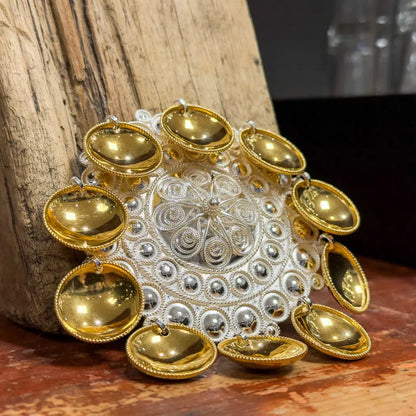 Liten og stor rosesølje filigran - RysstadSylv