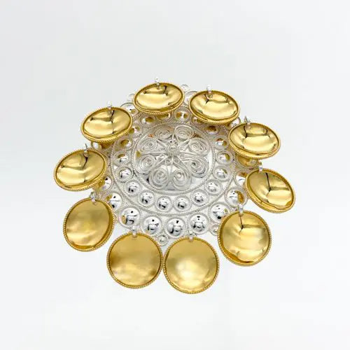 Liten og stor rosesølje filigran - RysstadSylv